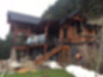 Bowen Island custom timber frame