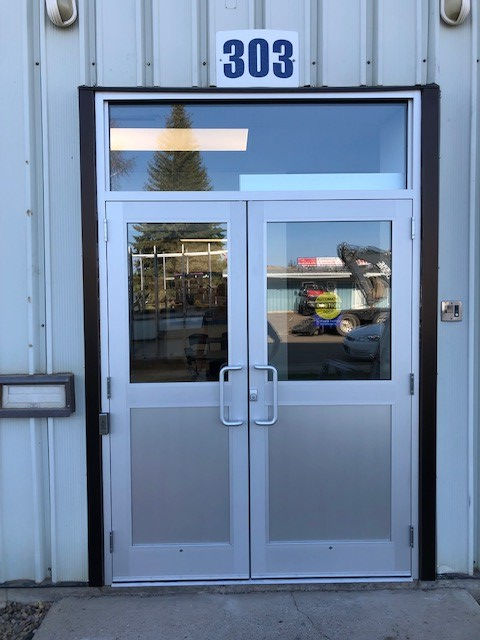 door glass