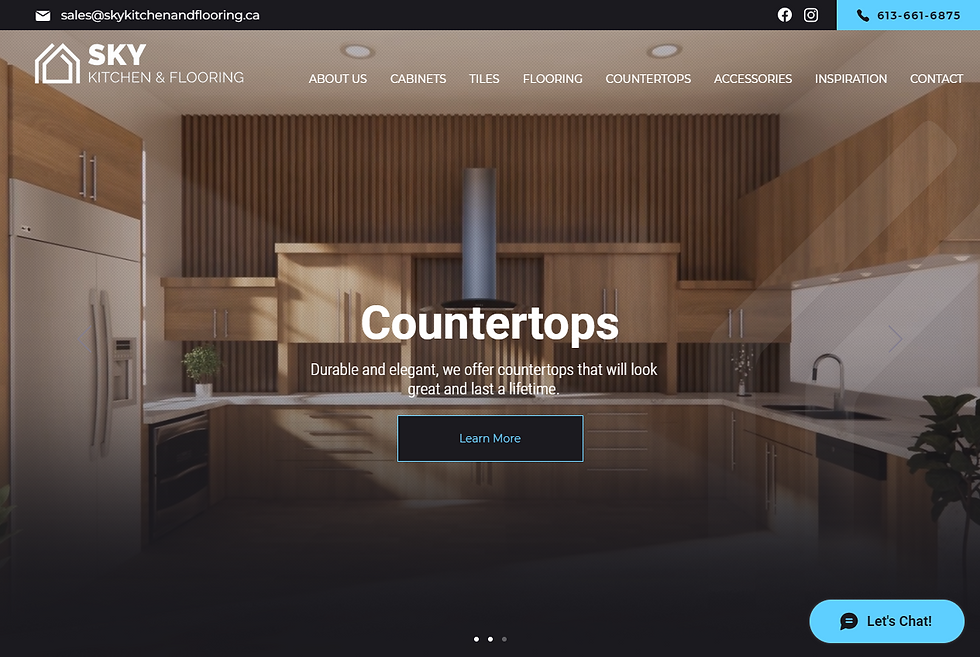 Renovation & Home Improvements Website