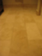 closeup of bathroom tile flooring