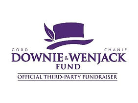 Logo for Gord Downie & Wenjack Fund, Official Third-Party Fundraiser.