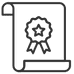 Certificate icon