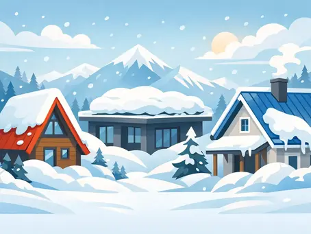 Quelle toiture pour neige abondante?