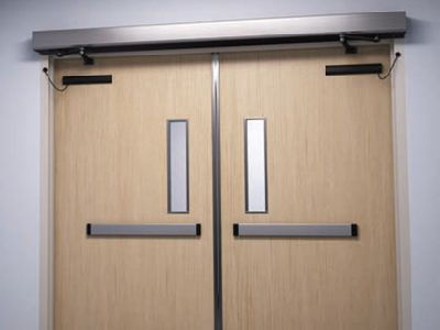 pedestrian door