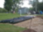 septic system being installed