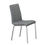 Thumbnail: Set of 4 Reba Grey Modern Chromed Chairs $109.99 per item