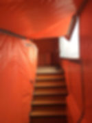 sealed out staircase