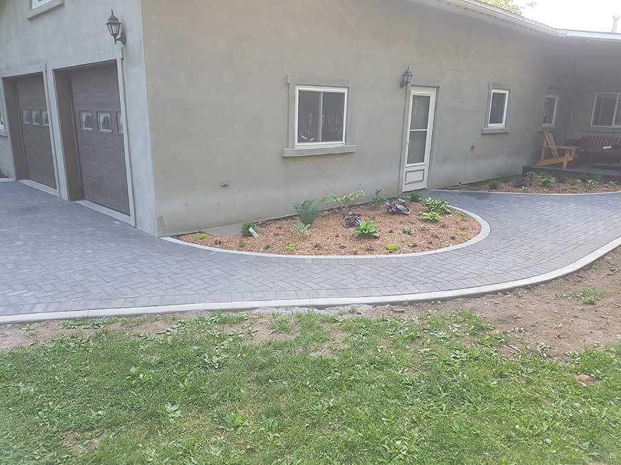 Landscaping for driveways