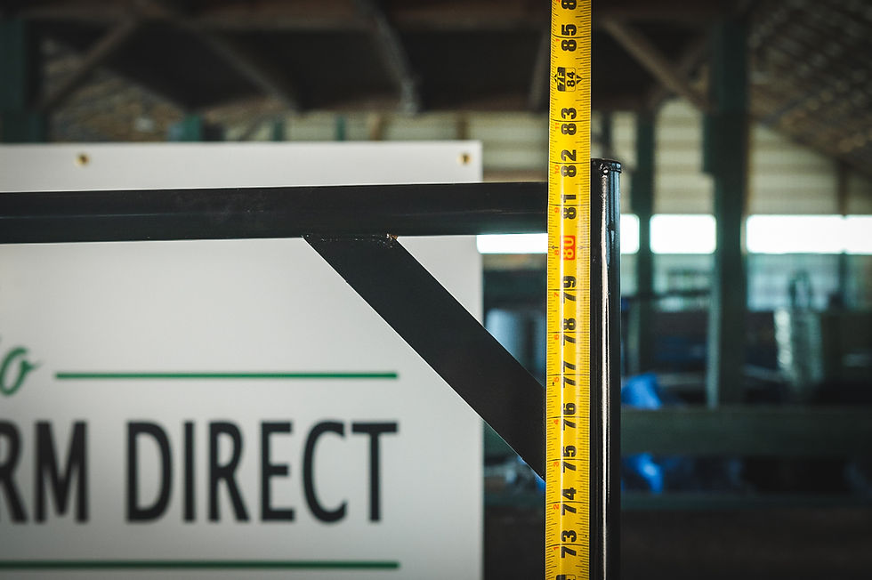 Thumbnail: Sheep and Goat Panel With Gate 7'