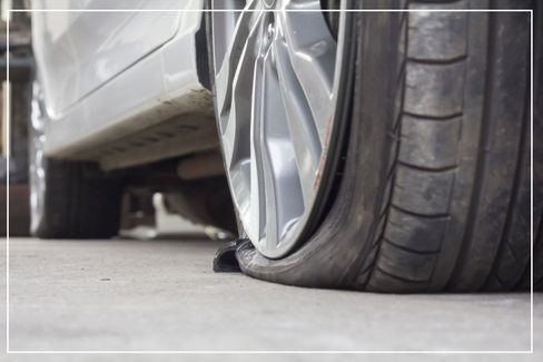 flat tire