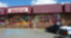 grande vitrine d'épicerie