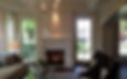 View of a room with fireplace