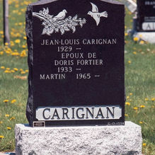 Monuments Jean Boucher - pierres tombales 14