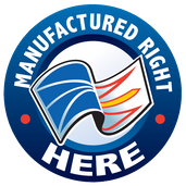 Manufactured right here logo