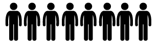 8 passagers