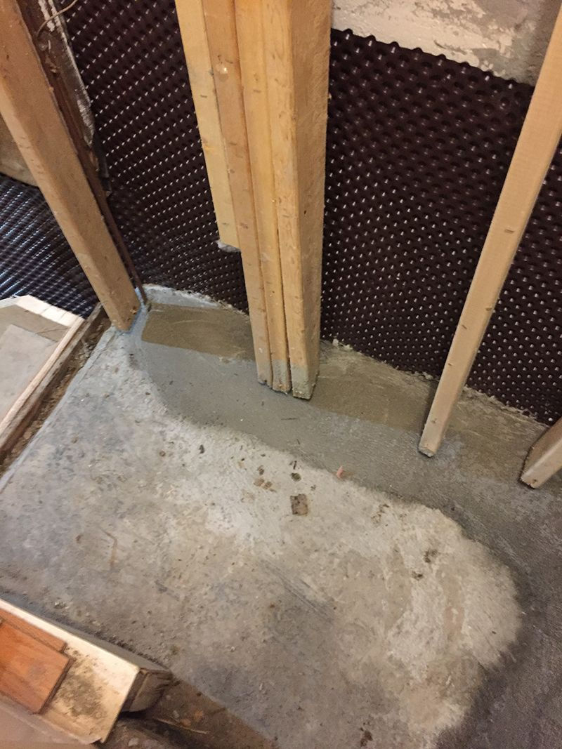 Reframing basement