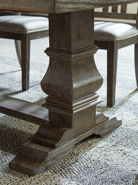 Thumbnail: Wyndahl Dining Table and 4 Chairs by Ashley Signature