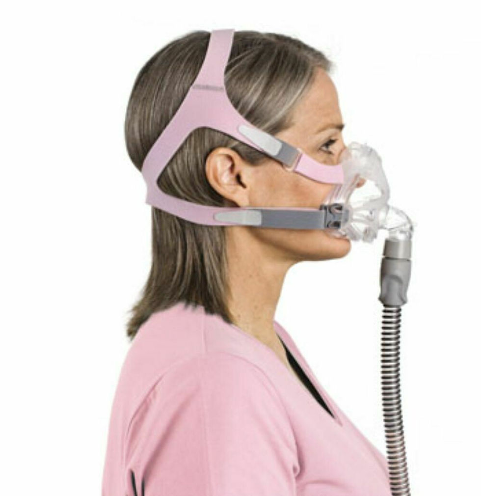 Thumbnail: CPAP MASK: ResMed Quattro FX For Her