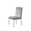 Thumbnail: Honeycomb Grey and Silver Velvet Dining Pairs $399.99 Set of 2 Each