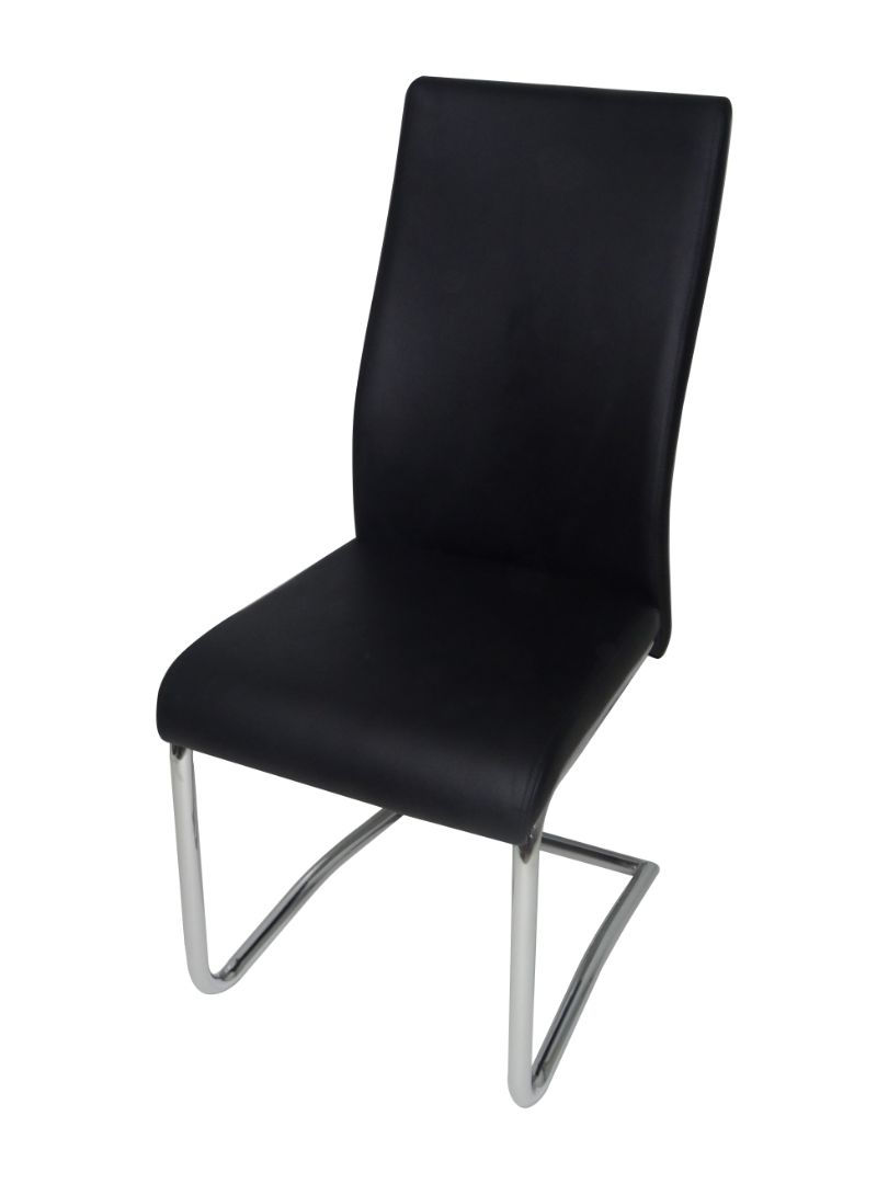 Thumbnail: Accord Cantilever Dining Chair RED, BLUE, GREY, WHITE, BROWN AND BLACK Set of 2 