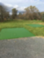 view of green lawn