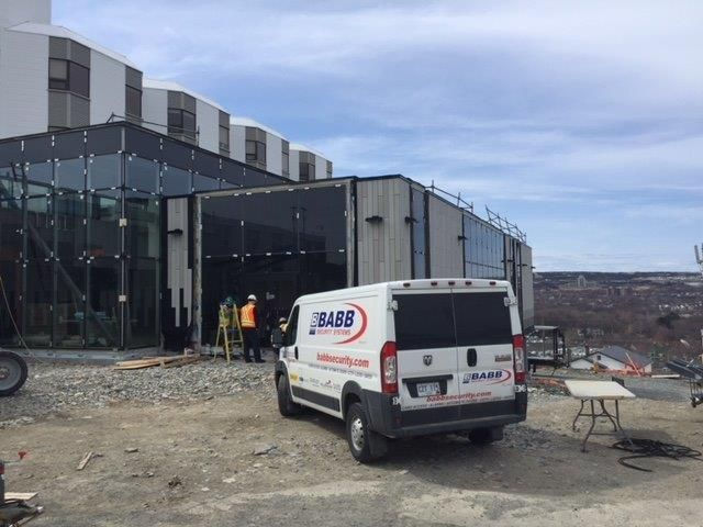 BABB truck on site