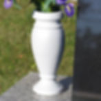 white vase