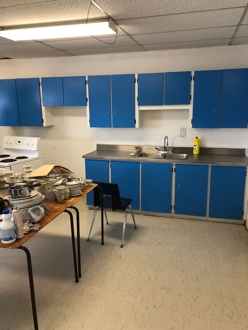 kitchen after painting