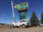 Installed Lodge Signage