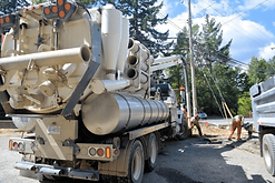 Hydro excavation