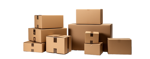 Stacked boxes