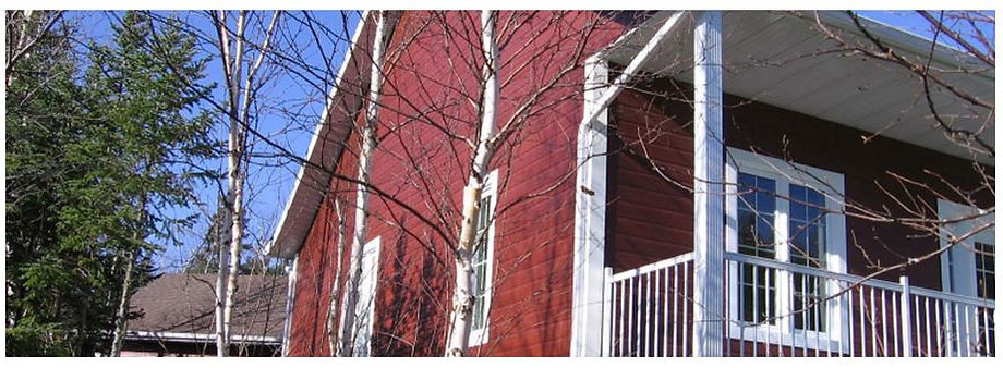 Une maison rouge