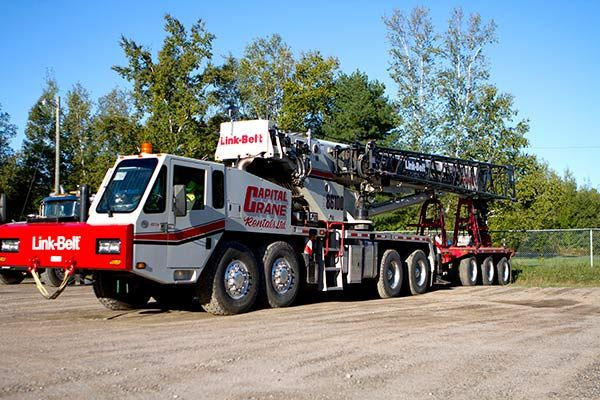 Crane and Boom Truck Rentals in Fredericton