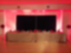 Wedding hall decoration