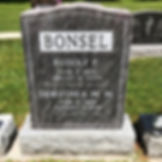 Bonsel upright stones