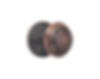 Lancaster Brass knob with Lancaster rosette in Oil Rubbed Bronze finish