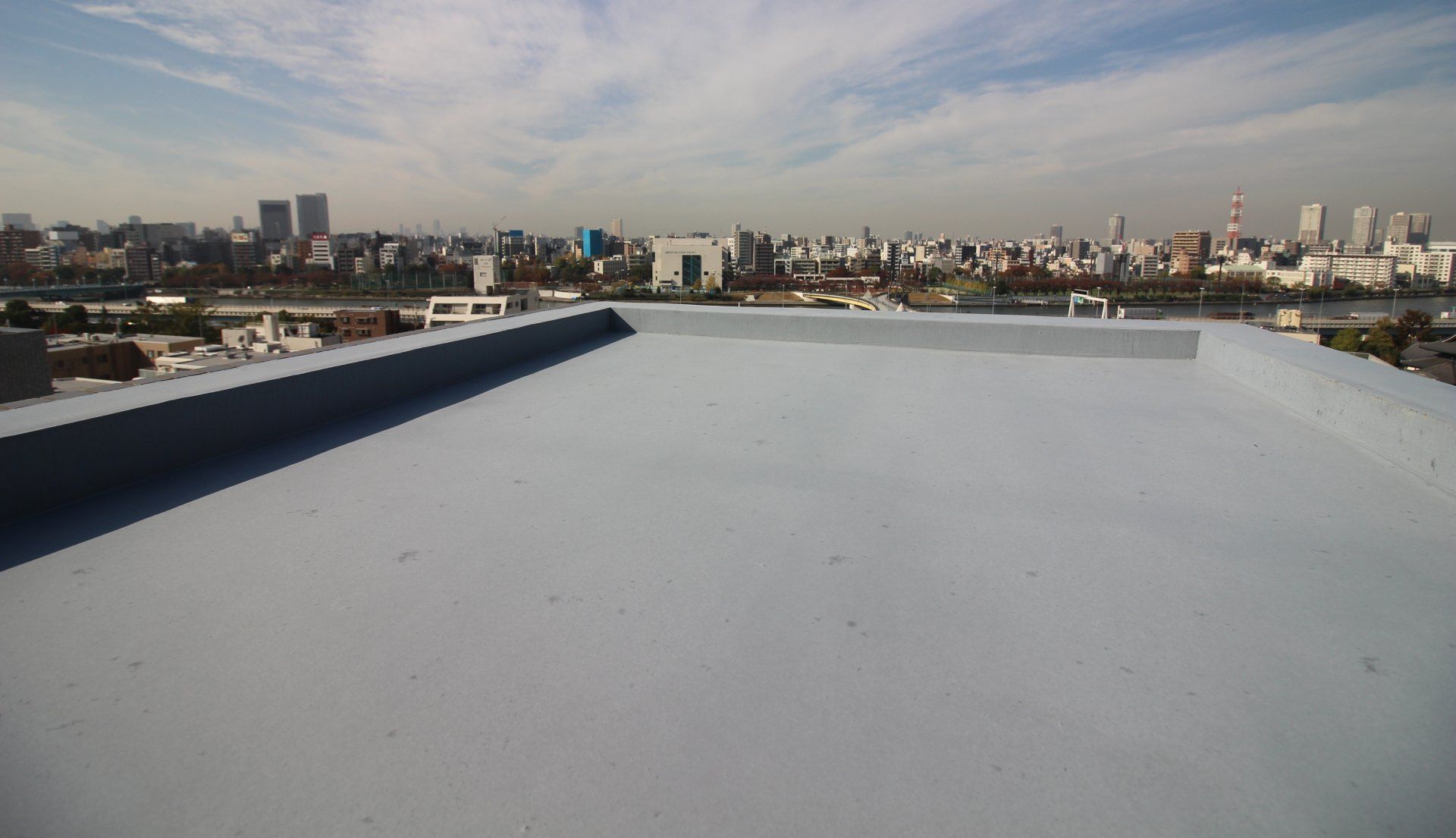 toiture plate membrane élastomère