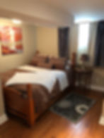 view of bedroom after painting