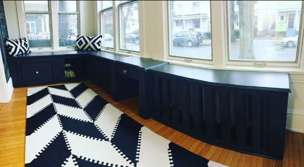 View of a room after renovation 