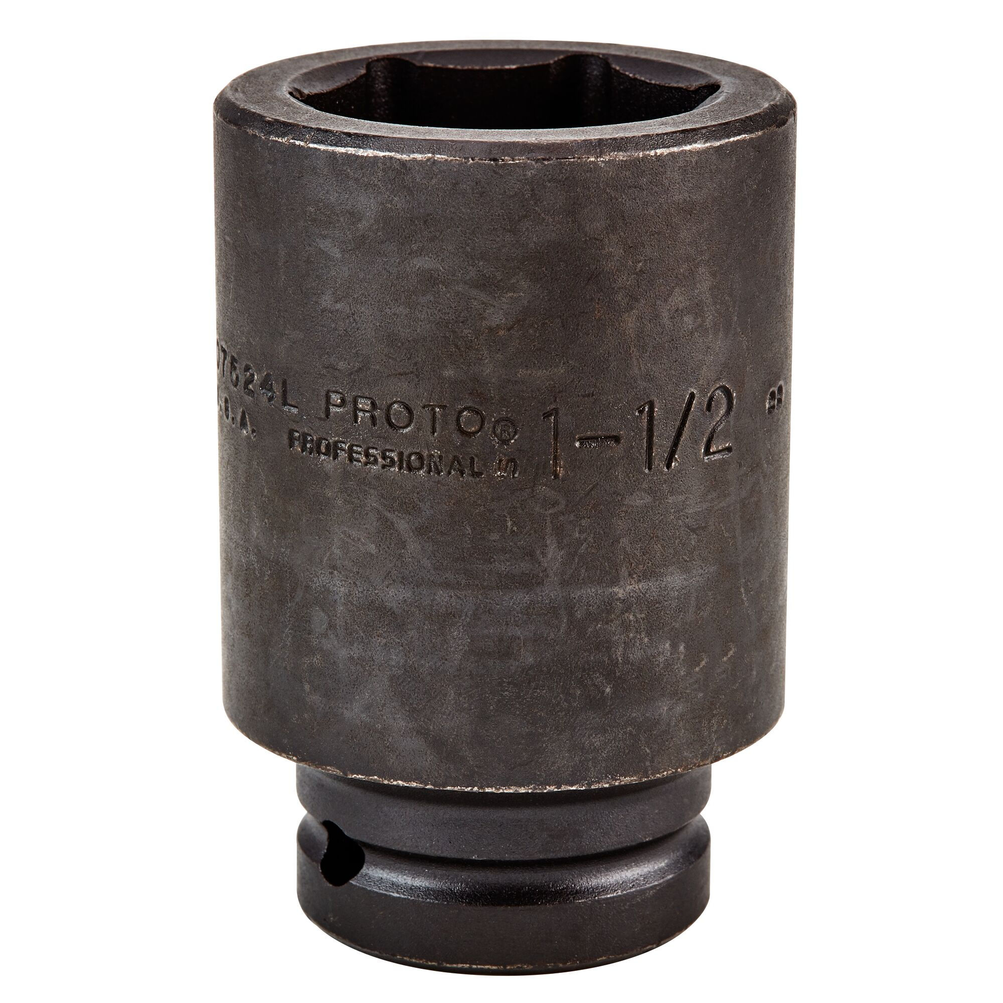 Proto J07524L 1-1/2" IMPACT SOCKET 3/4" DRIVE 6 POINT DEEP