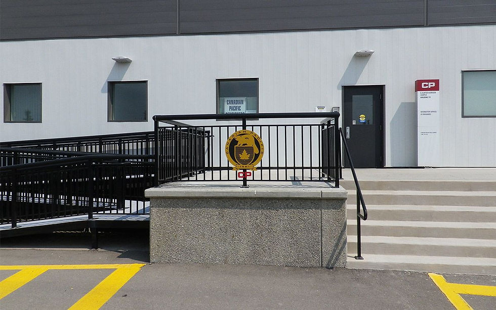 railing for Canadian Pacific