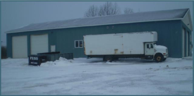 Bathurst Heavy Equipment Repair garage.