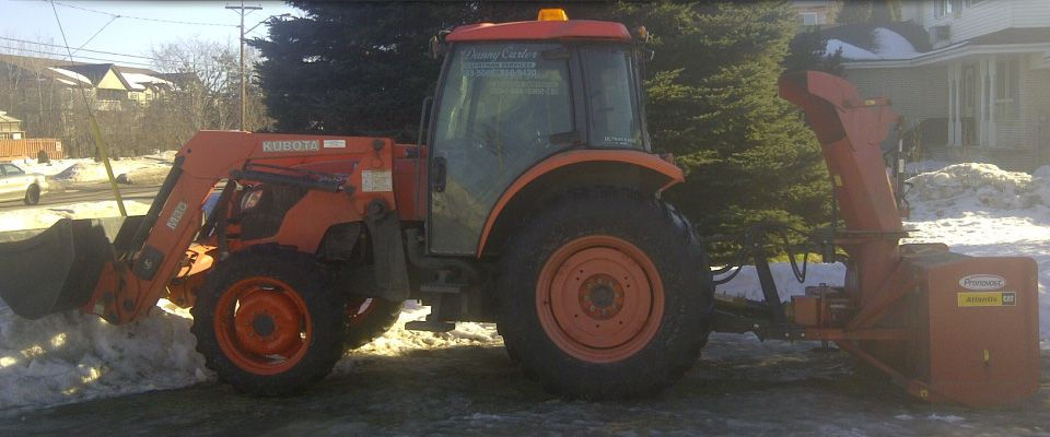 Danny Carter’s Handyman Services equipment | Mini backhoe