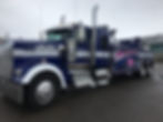 Un nouveau camion de société rutilant
