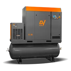 An image of a large air compressor 