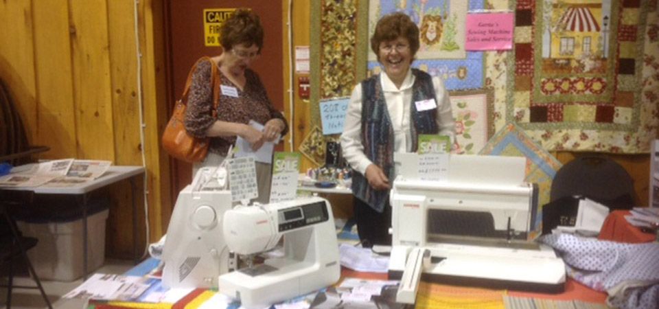 Gertie Albrecht - quilt show in Sutton 2013