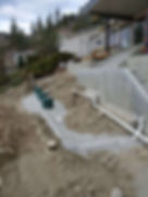 pipes outside a house
