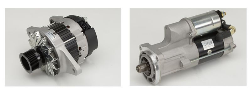 Nikko alternator and starter