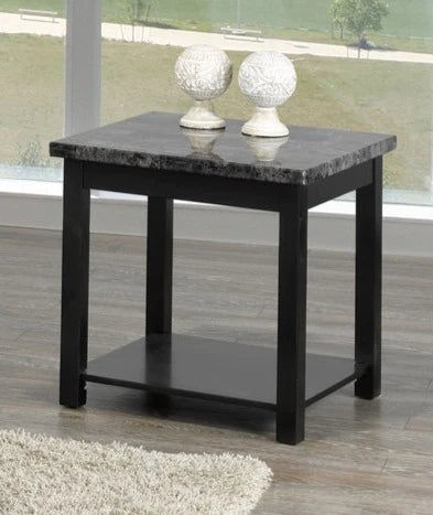 Thumbnail: Ellis 3 Piece Grey Rustic Marble Lift Top Coffee Table Set