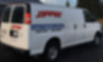 carpet cleaning van